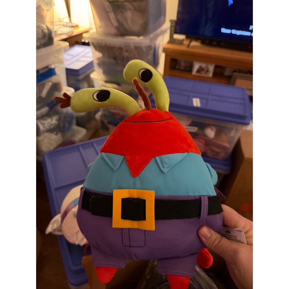 Nickelodeon Spongebob Squarepants Mr Krabs Plush‎ Toy NWT